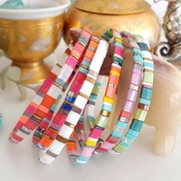 yuokiaa vintage tila miyuki bracelet for women summer beach pulseras 2022 simple friends gift elastic fashion jewelry wholesale
