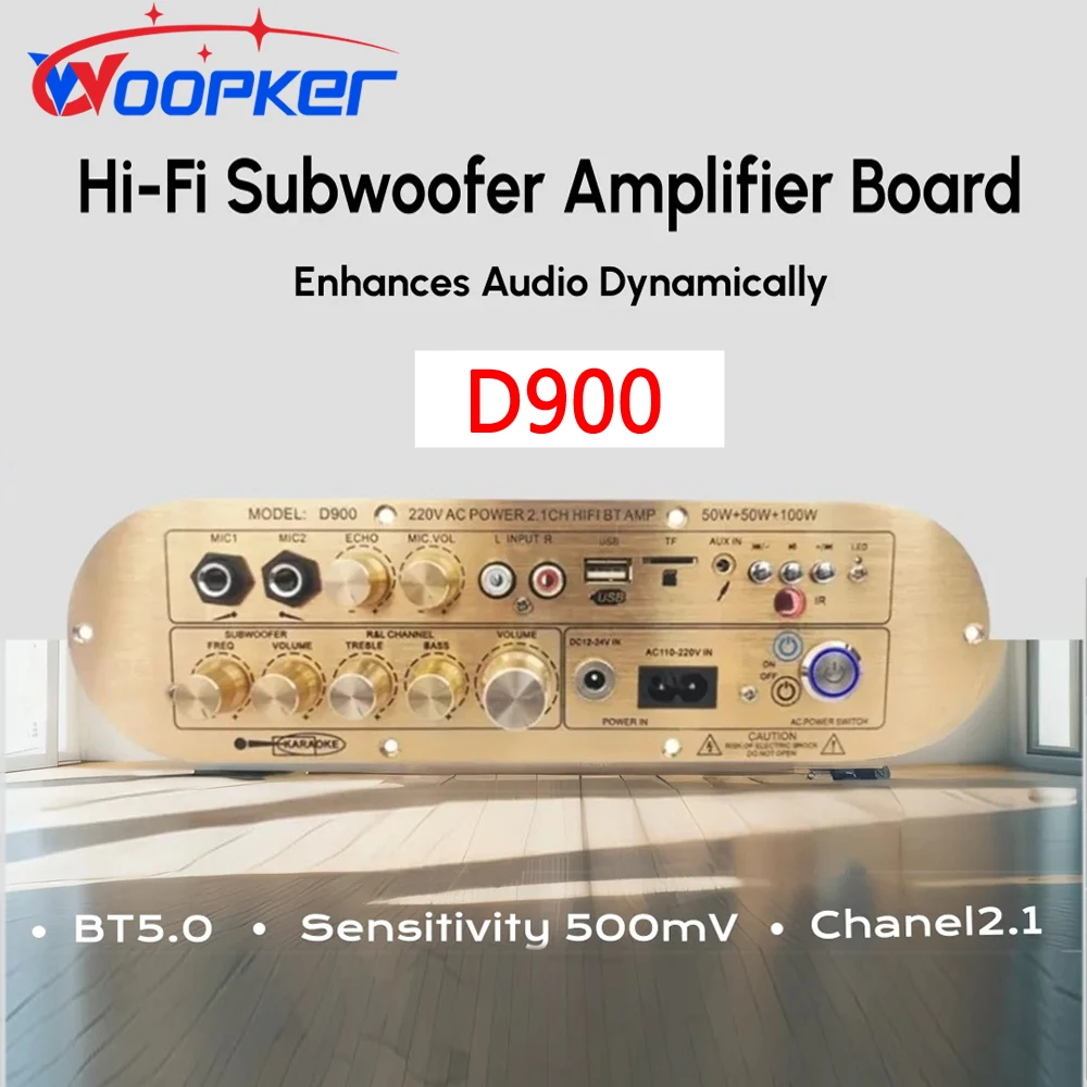 Плата усилителя Woopker D900
