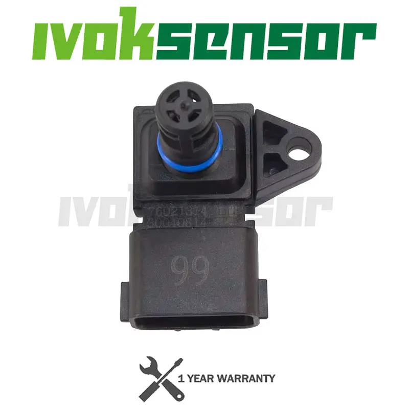 

4 BAR 4Bar MAP Датчик давления впускного воздуха в коллекторе для Peugeot KIA Citroen Hyundai Renault 80018383 5WK96841 2045431 5WY2833A