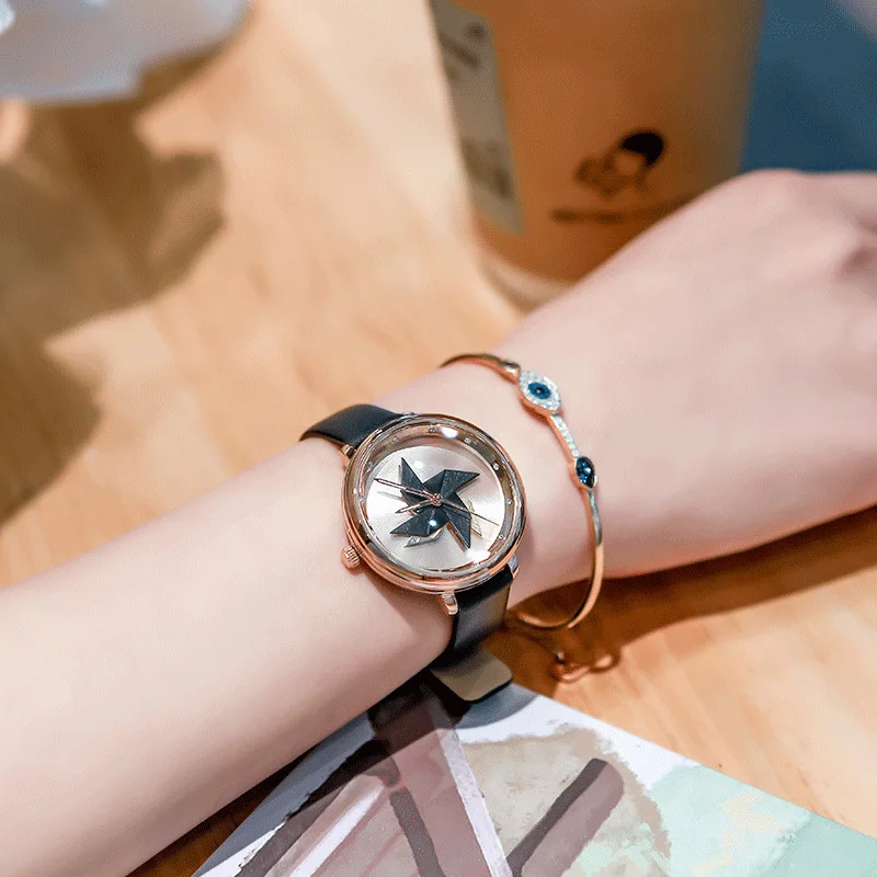 New Women's Watchs Bracelet Watches Fashion Luxury Ladies Watchs Stainless Steel Quartz Wristwatch Reloj De Mujer
