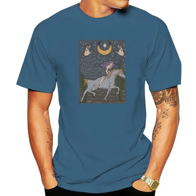 

Midnight Rider Shirt, Woman on Horse Shirt, Mystical Rider Shirt, Mystical Witchy Horse Shirt, Desert Rider Shirt, Mystical Magi