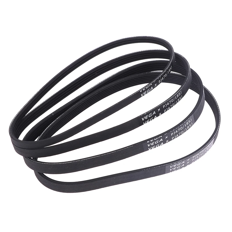 Высококачественный черный резиновый VEGA V-ремень PJ470 185J 3/4/5/6 ребра для DIY