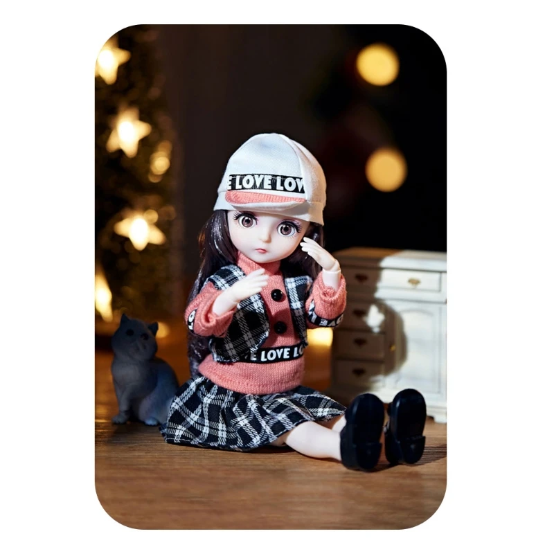 

Кукла с подвижными суставами для макияжа, 30 см