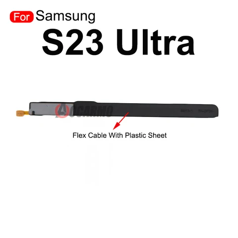 Для Samsung Galaxy Note 9 10 + 20 S23 Ultra S22U сенсорный стилус S ручка гибкий кабель Беспроводная индукционная катушка с пластиковой пластиной