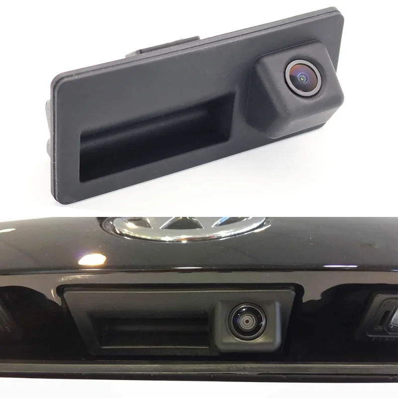 Камера на ручке багажника автомобиля для Volkswagen Touareg 7P touareg 2 MK2 2011 ~ 2016 2017 2018 Камера заднего вида для SEAT Tarraco 2019-пр.