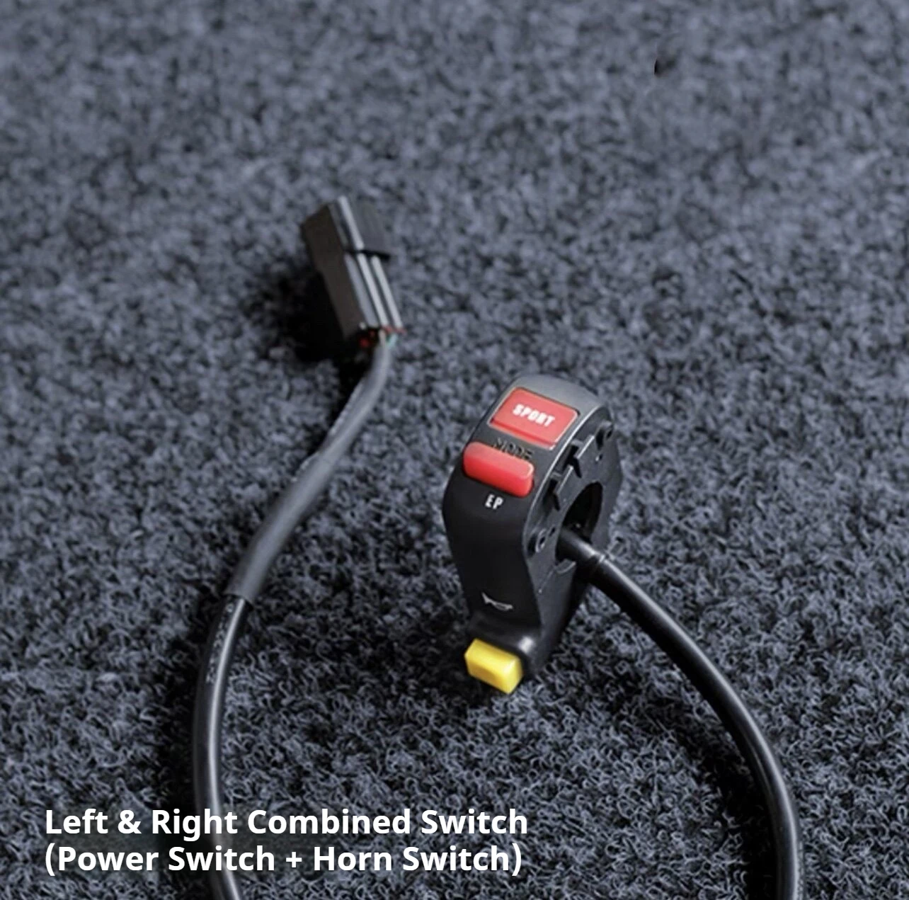 Фото Кнопка включения/выключения двигателя (Power Switch) для электромотоцикла Surron Light Bee X, аксессуары №2