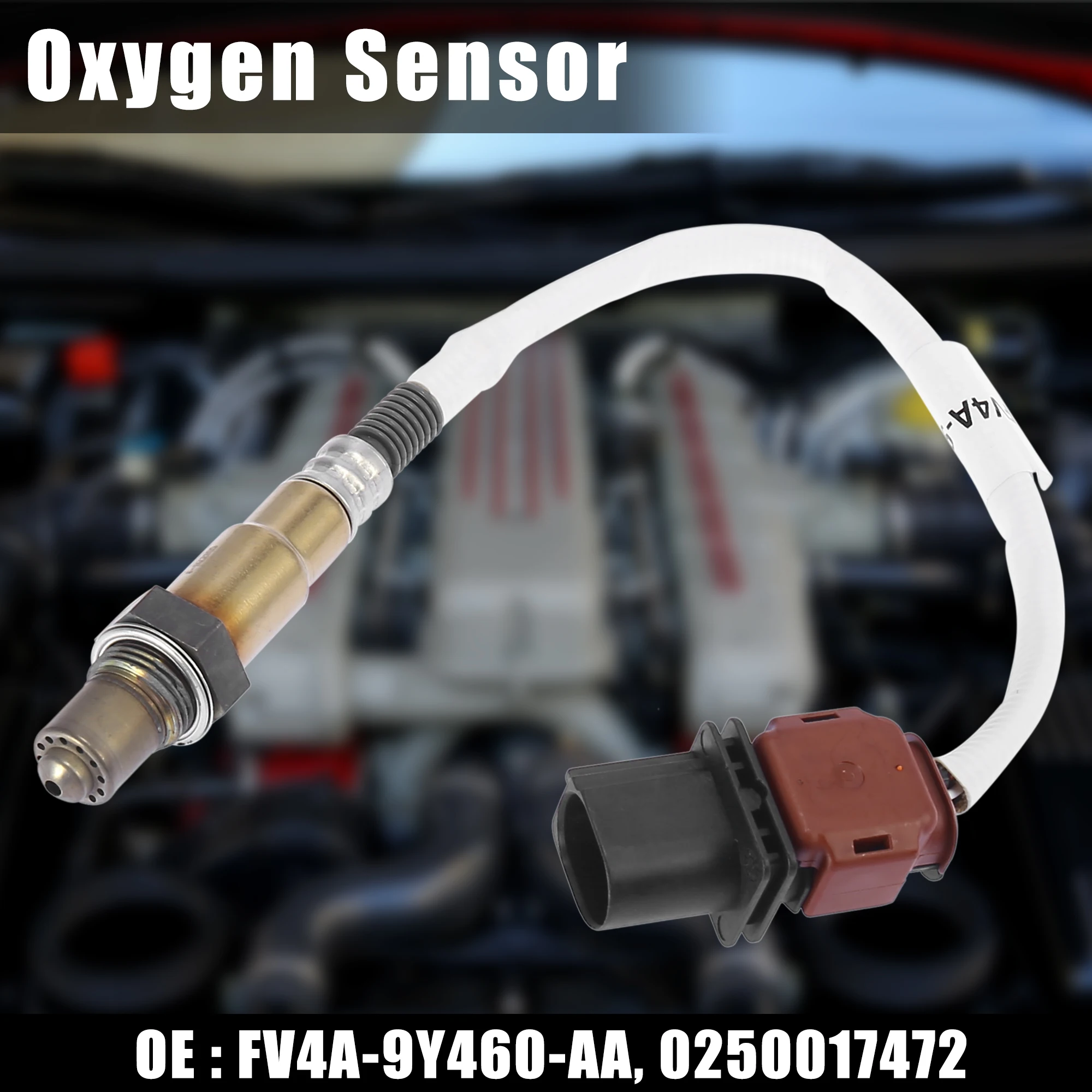 

X Autohaux Auto Lambda Air Fuel Ratio O2 Oxygen Sensors Front FV4A-9Y460-AA/0250017472 for Ford Kuga 2013 1.5T Car Accessories