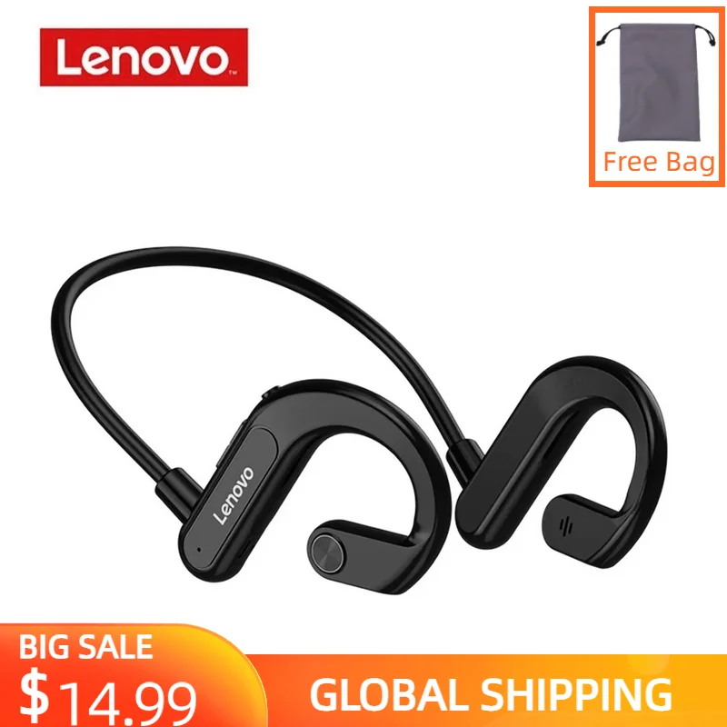 

Bluetooth-наушники Lenovo X3 с костной проводимостью, с микрофоном