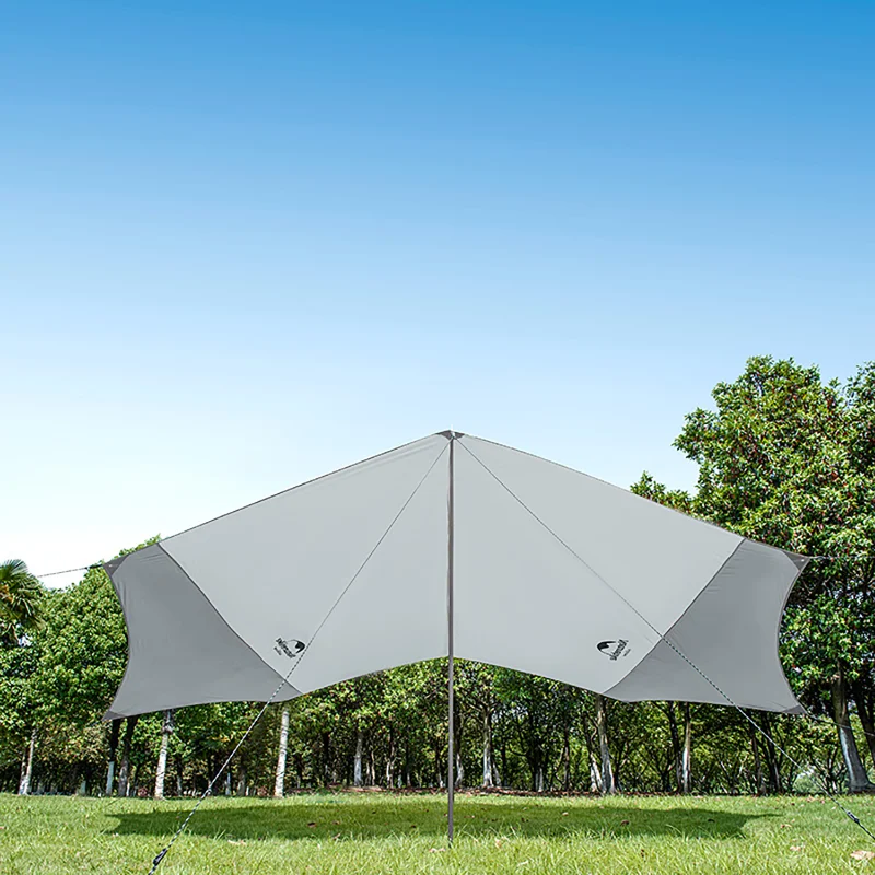 

Naturehike Ultralight Sun Shelter Portable Camping Outdoor Canopy Large Space Garden Tents Beach Tente De Toit Garden Decoration