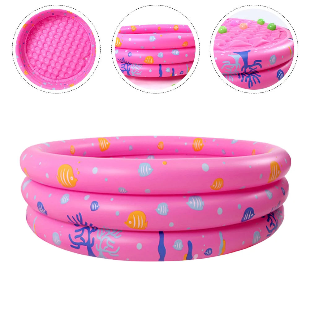 

Pool Inflatable Kidsswimming Toys Pools Kiddie Sprinkler Water Summer Paddling Indoortricyclicocean Above Ground Round Toy