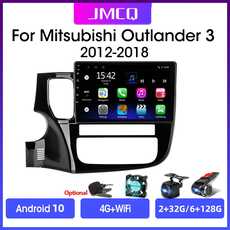 Android 10 для Mitsubishi Outlander 3 2012-2018 4G + WiFi DSP автомобильное радио стерео Мультимедийный