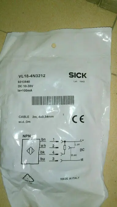 

1PC SICK VL18-4N3212 VL184N3212 Proximity Switch New #F0