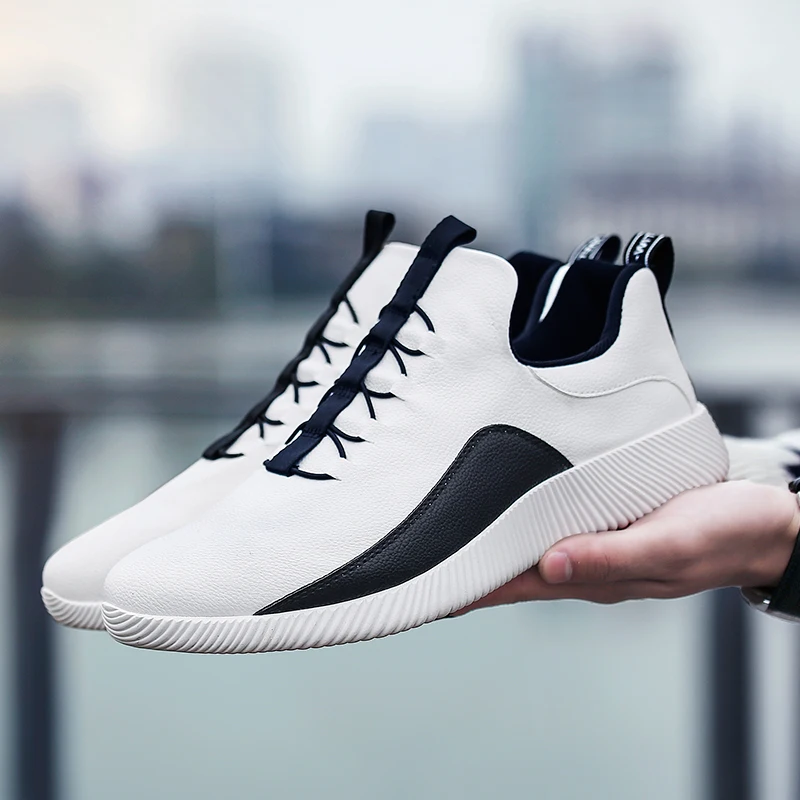 

2022 Summer Men Vulcanize Shoes Men Fashion Breathable Shoes Lace-up Casual Sneaker Men Flats Shoes Male Sneakers Zapatos Hombre