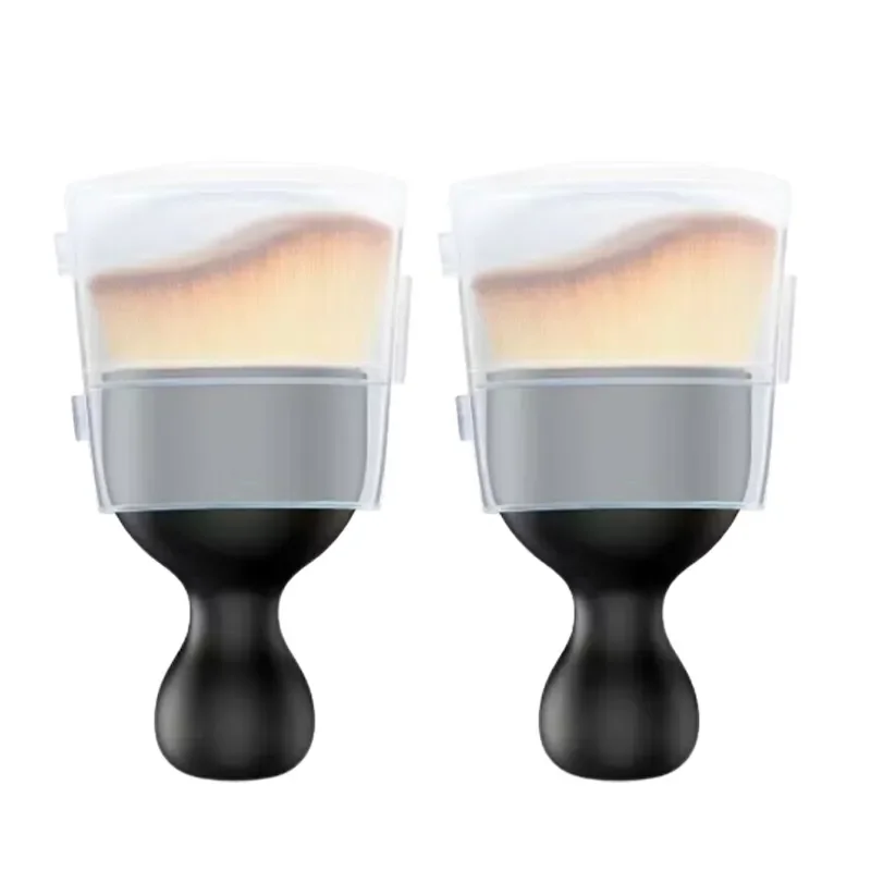 

Мягкая щетка для чистки автомобильного вентиляционного отверстия, инструмент для чистки интерьера автомобиля, искусственная Автомобильная щетка, удаление пыли в автомобильном зазоре, детейлинг автомобиля