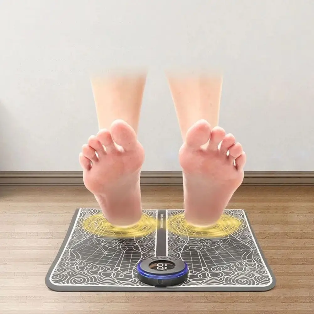 

Electric Relieve Fatigue EMS Blood Circulation Pulse Massager Foot Care Foot Massager Foot Massage Mat