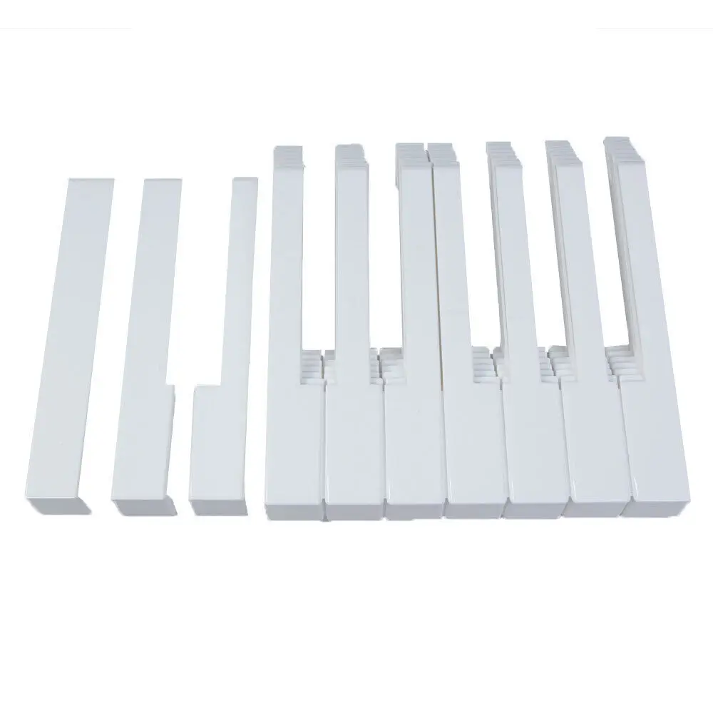 

52/36/88 Piano Keytops White Black Keys Piano Keytops Kit Replacement Tuning Repair Tool For Replacing Keytops Accessories