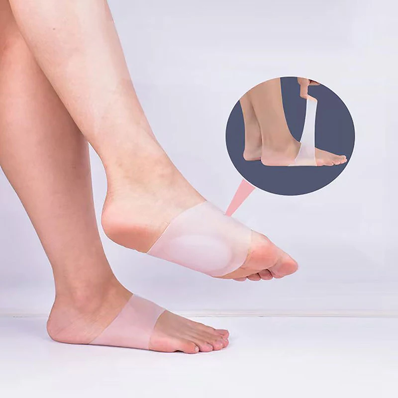 

2Pcs Foot Arch Support Flat Foot Insoles For Flat Feet Orthopedic Pad Flat Insole Flat Foot Corrector Plantar Fasciitis Support