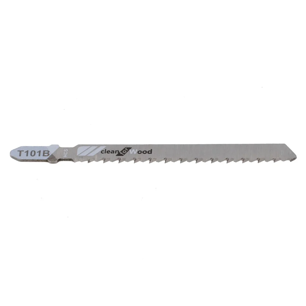 

Light Equipment Tools Cutting Laminates Veneers For Hard And Soft Wood T101B Jig Saw Blade Reciprocating 100mm 5PCS