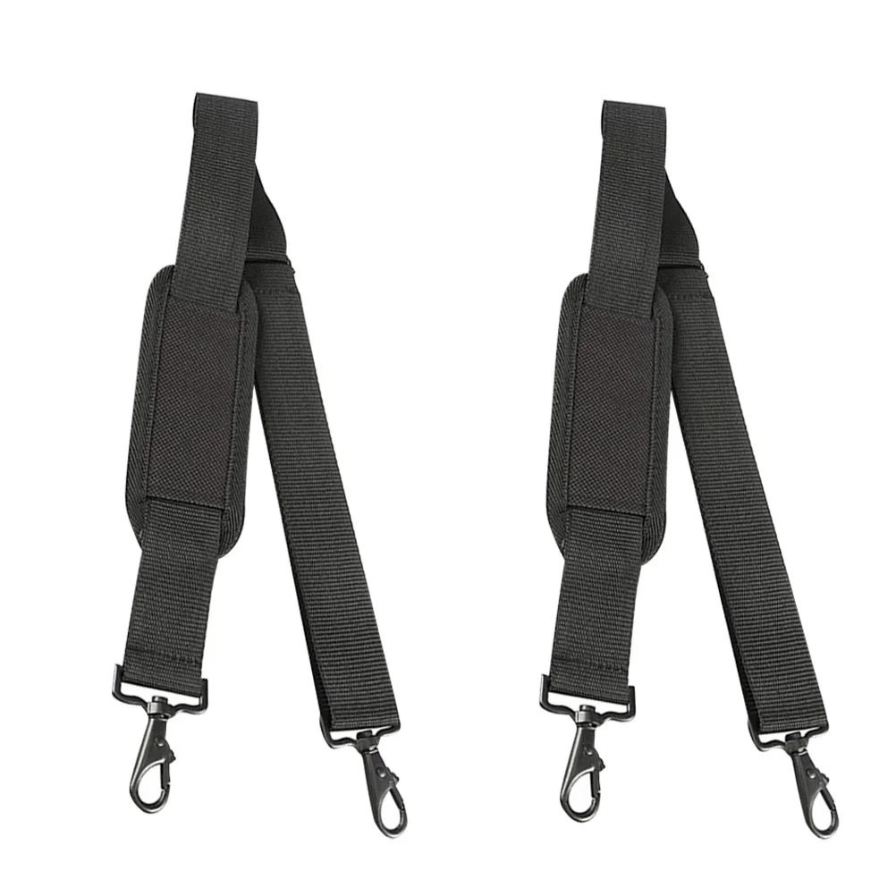 

2 Pcs Polyester and Cotton Shoulder Belts Clarinet Case Shoulder Straps (Black)