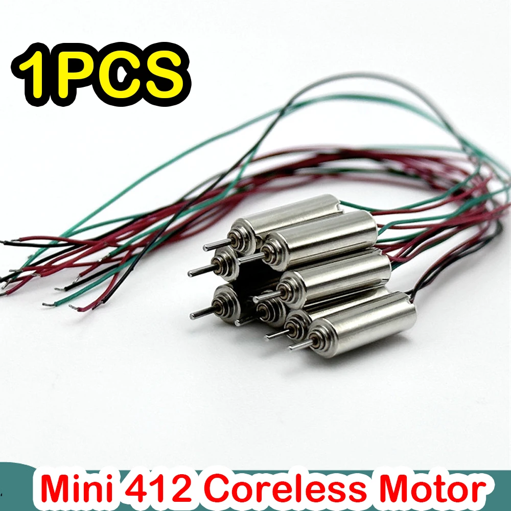 

Мини-двигатель Constar Motor 4 мм * 12 мм 3,7В для RC дрона