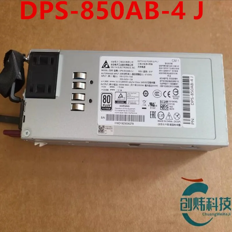 

Almost New Original Switching Power Supply For DELTA R4900 G3 850W Power Supply DPS-850AB-4 J DPS-850AB-4J 0213A06Q