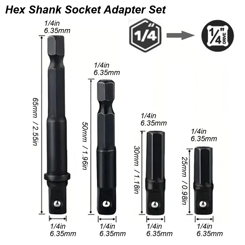 

Адаптер 1/4 дюйма atooltour