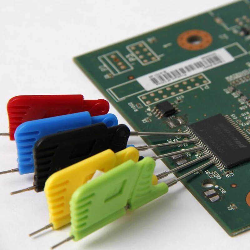 

10pcs Universal Chip micro IC clamp Test Clip Socket Adpter Programmer for logic analyzer