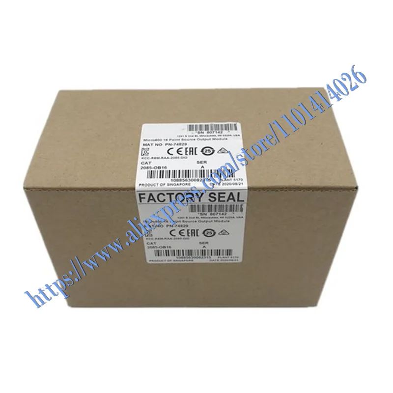 

100% рабочий и новый оригинальный контроллер PLC 2085-OB16 2085-IF4 2085-ECR 2085-IQ16 2085-EP24VDC