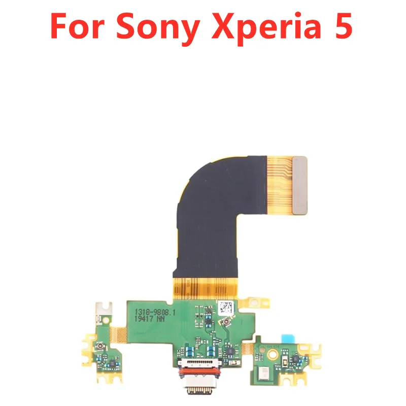 Гибкий ленточный соединитель для зарядного устройства с USB-портом для Sony Xperia 5 J8210 J8270 J9210