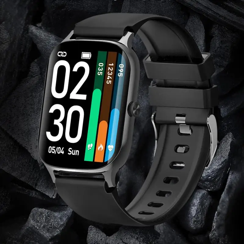 

Пользовательский циферблат смарт-браслет 1,7 дюйма большой экран Смарт-часы отслеживание движения смарт-часы для Android Ios 190 мАч