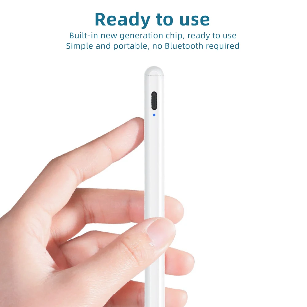 Для Apple Pencil - Аксессуары для iPad 2022 2021 2020 2019 2018 Pro Air Mini - Стилус для рисования на сенсорном экране планшета и телефона.