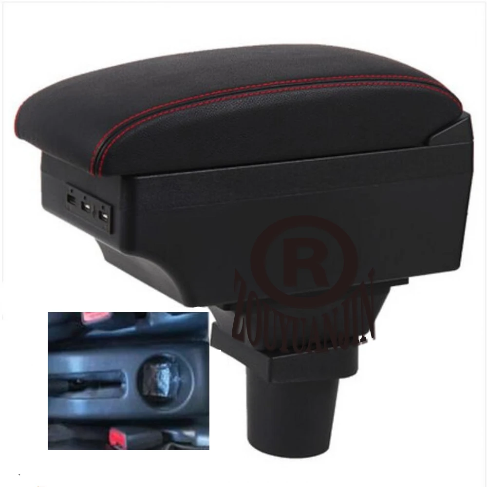 

For Toyota RAV4 Armrest Box Center Console Elbow Rest Central Store Content with USB Interface Cup Holder