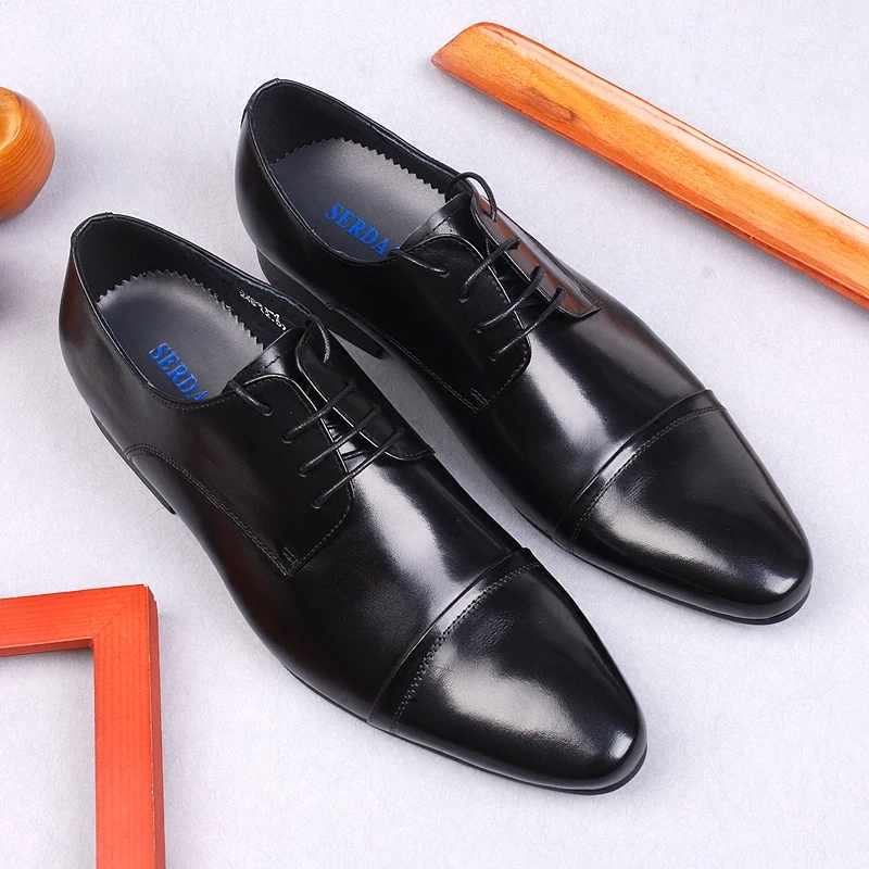 Size 6-10 Handcrafted Mens Wingtip Oxford Shoes Genuine Calfskin Leather Brogue Dress Shoes Classic Business Formal Shoes Man 3 Size 6-10 Handcrafted Mens Wingtip Oxford Shoes Genuine Calfskin Leather Brogue Dress Shoes Classic Business Formal Shoes Man 3
