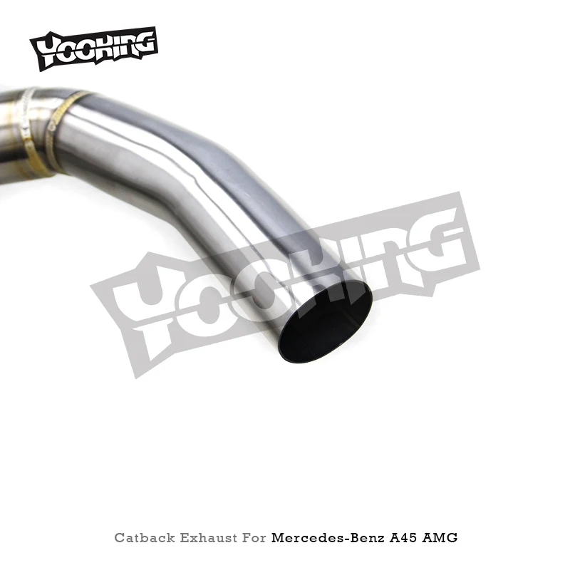 Выхлопная система Yooking Valvetronic для Mercedes-Benz A45 S AMG W177 2.0T 2020-2023, нержавеющая сталь, глушитель с управлением. (art.: 3920db00fead5) - 3920db00fead5