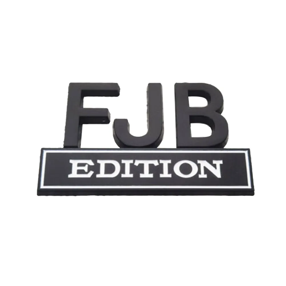 

2pcs/set FJB/Edition Car Trunk Rear Tailgate Emblem Badge Decals Decoration Stickers Auto Exterior Accessories