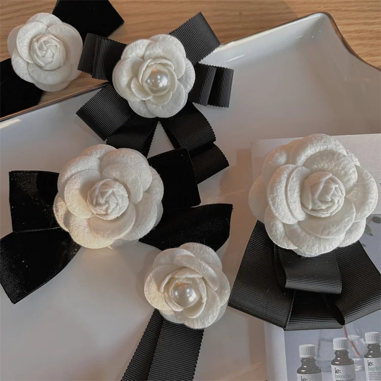 Элегантная Душистая Брошь В Виде Цветка английской камелии с высоким уровнем