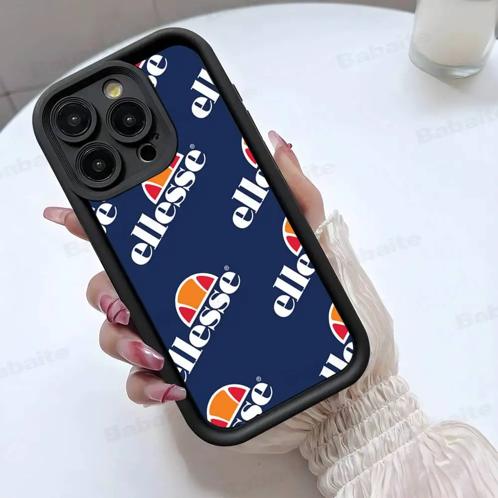 Фото Модный чехол для телефона E-ellesseS для iPhone 17 16 15 14 13 12 11 Pro Max Mini Plus, мягкая задняя крышка из ТПУ №4