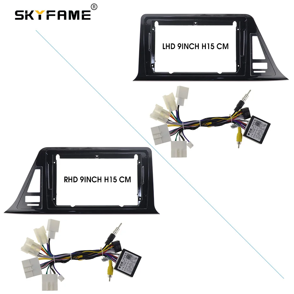 

SKYFAME Car Frame Fascia Adapter Canbus Box Decoder For Toyota CHR 2016 Stereo Android Radio Dash Fitting Panel Kit
