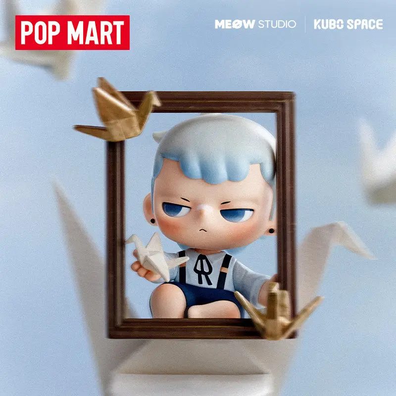 Фото Новая серия POP MART KUBO Love Still: коллекционные фигурки в закрытых коробках, аниме-фигурки, настольные украшения, модные игрушки, подарки для мальчиков №1