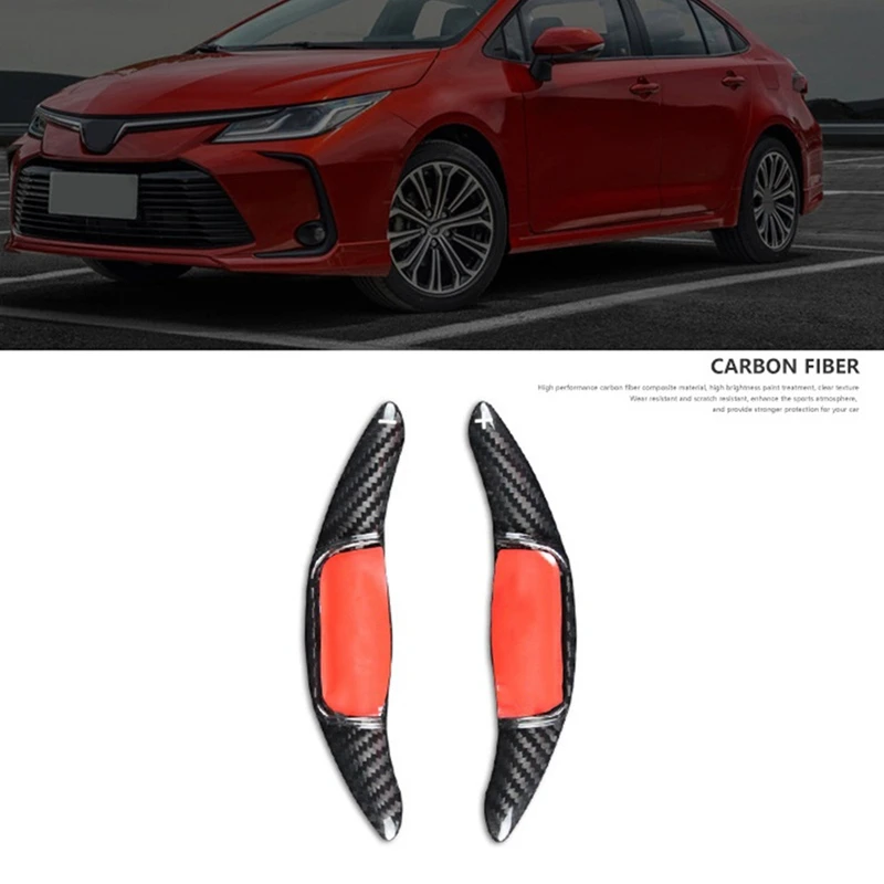 Накладка переключения передач из углеродного волокна для Toyota Camry Carolla аксессуары