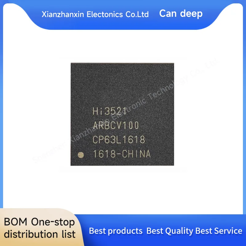 

1pcs/lot HI3521ARBCV100 HI3521 BGA437 Microcontroller chip