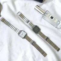 simple silver women watches ulzzang brand exquisite stainless steel ladies wristwatches fashion minimalist female quartz clock