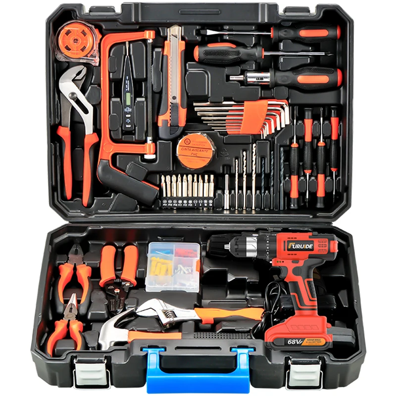 Portable Tool Cases Professional Machinery Storage Cases Metal Complete Security Carrying Cases Versatile Hard Parts Storage