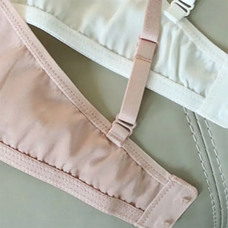 Женский Шелковый бюстгальтер из 93% шелка тутового шелкопряда 7% спандекса