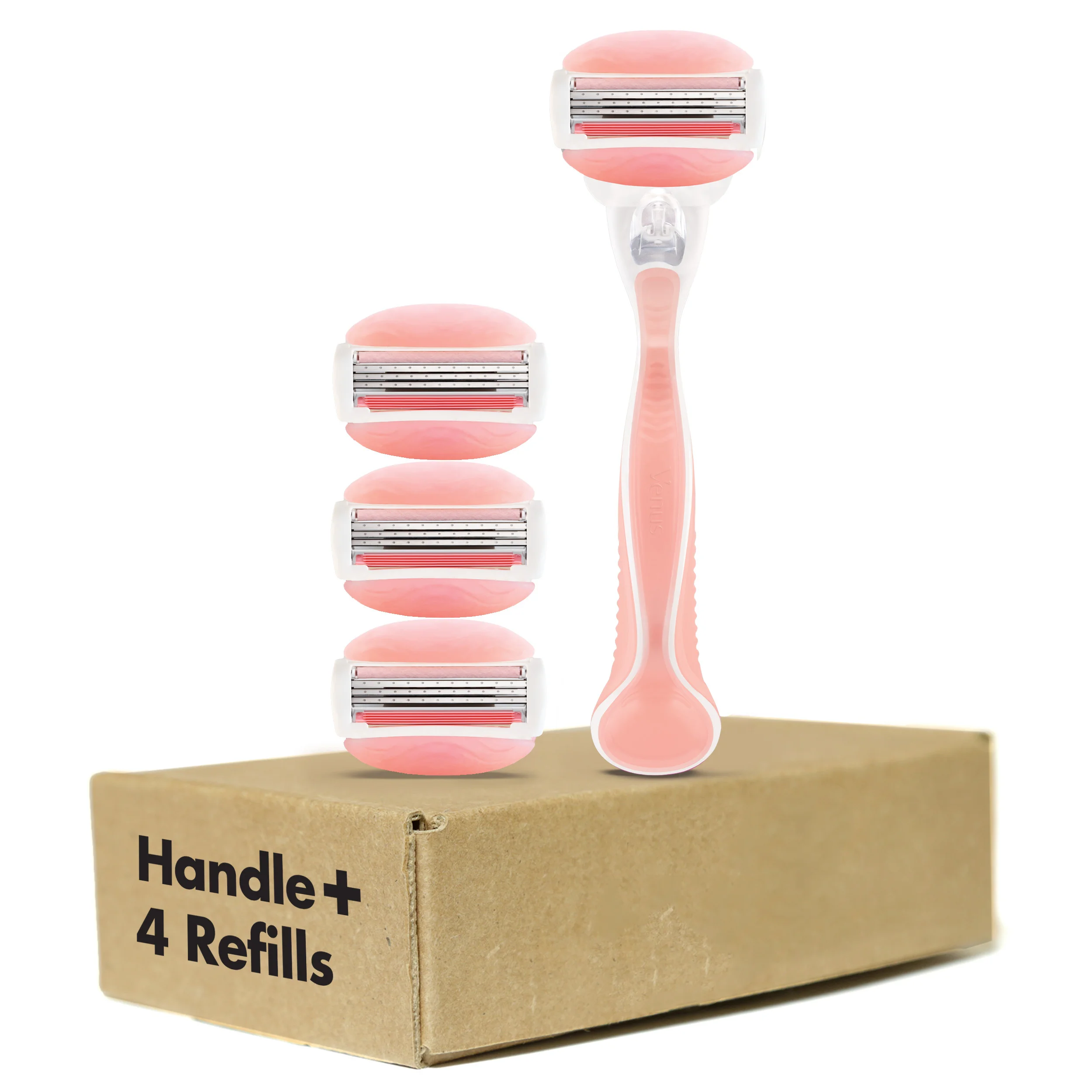 

ComfortGlide White Tea Women`s Razor Handle with 4 Refills