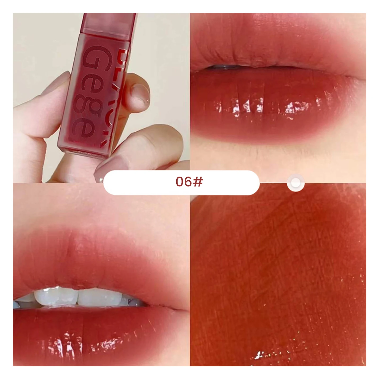 

Natural Color Velvet Mist Lip Gloss Smooth Soft Rich Colors Quick-Drying for Women Girls Cosmetic Supplies NOV99