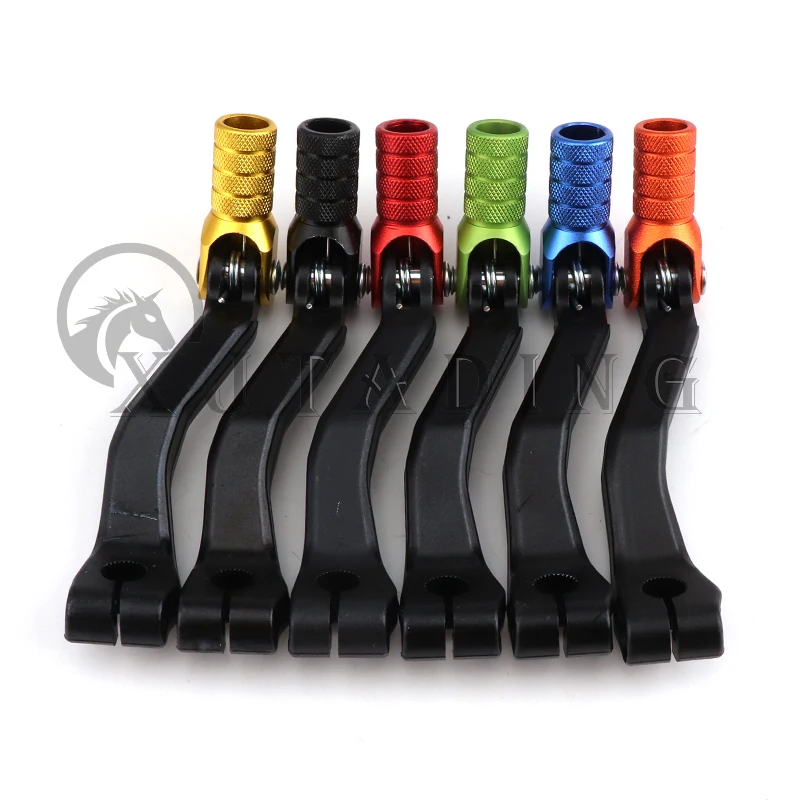 

CNC aluminum alloy folding gear lever is suitable for 110cc-250cc Motorcycle ATV Dirt Bike Pit Bikes Gear Lever Kayo