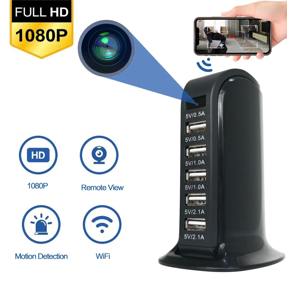 

New IP Camera 4K 1080P Mini WIFI Camera Cam USB Wall Charger Wireless Security Camera Home Security Camera Camcorder