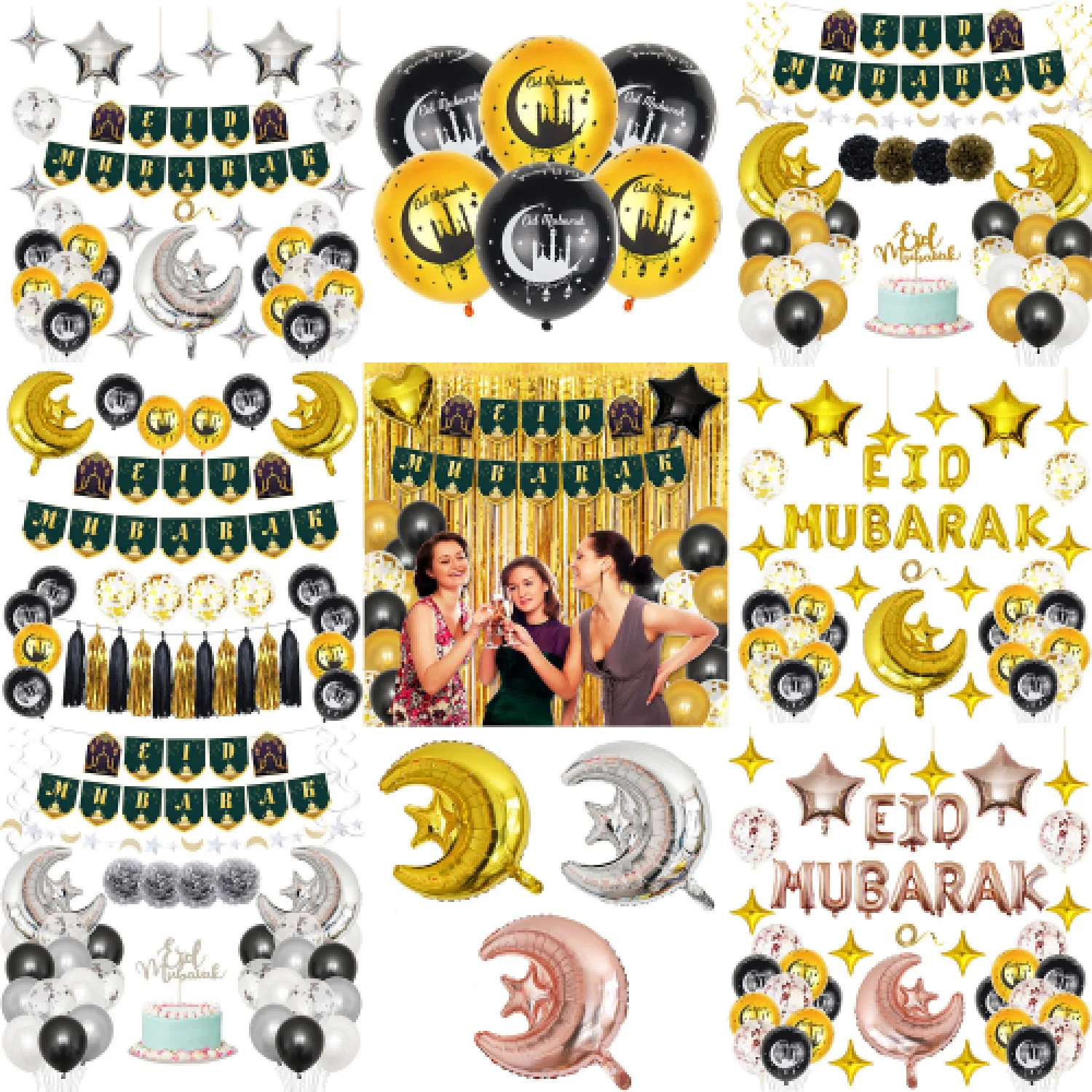 Набор декоративных шаров для праздника