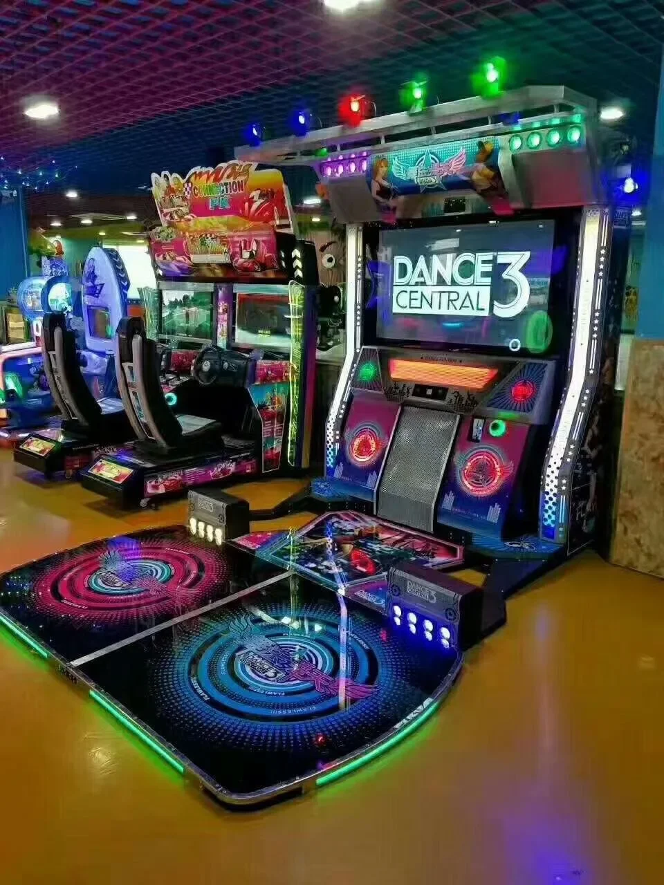 Комнатный коммерческий парк аттракционов привлекательные аркады оборудование